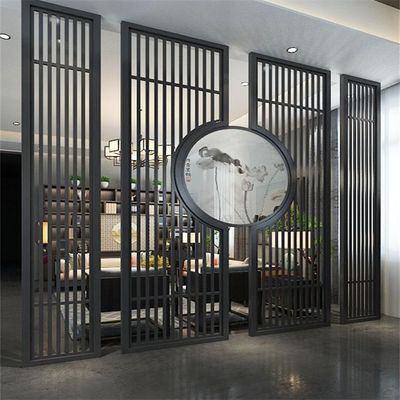 качество  Chemical Living Room Screen Interior Partition Wall Living Room Divider Stainless Steel Screens For Luxury Villa Decoration завод