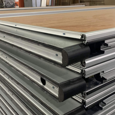 Modern Collapsible Steel Frame  Acoustic Partition Walls For Hall and Meeting Center